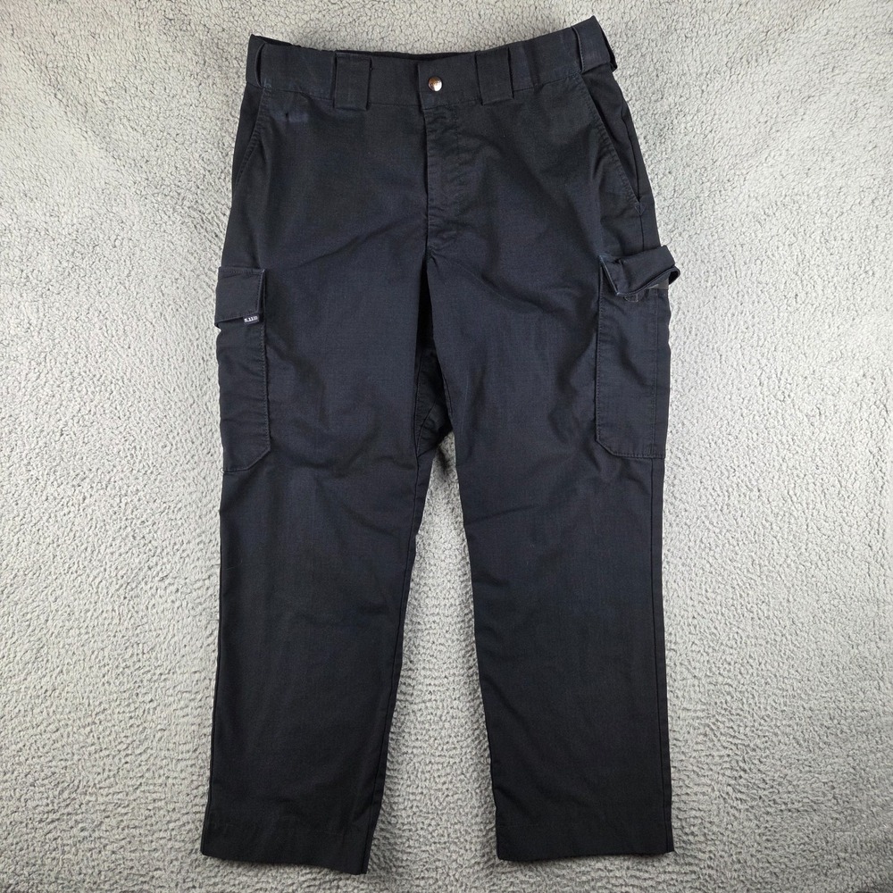 5.11‎ Tactical Stryke Pants Mens 35 (34x29) Black Cargo Pockets Utility Durable